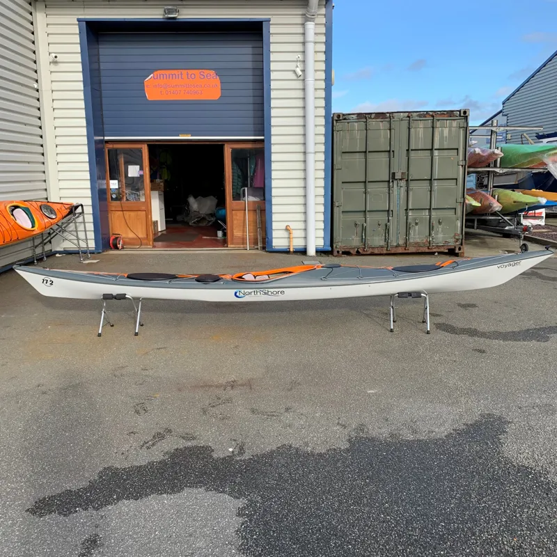 North Shore Voyager 17.2 Sea Kayak - Carbon Kevlar Construction - Custom Colours-4